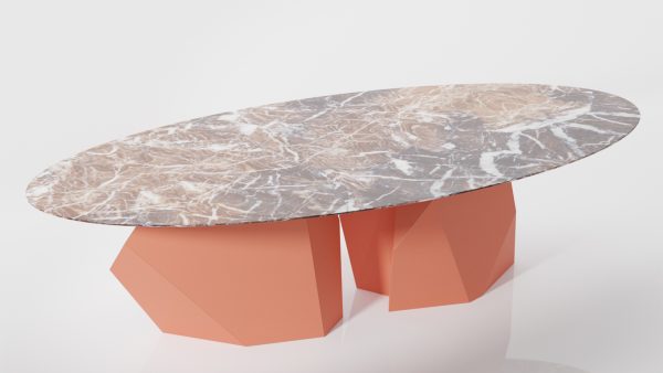 Marble Kronos Coffee Table by Duffy London
